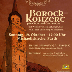 Plakat Barockkonzert 2025